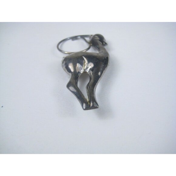 Antelope Vintage Sterling Silver Deer Brooch Pin 925 Mexico Taxco - Picture 3 of 9
